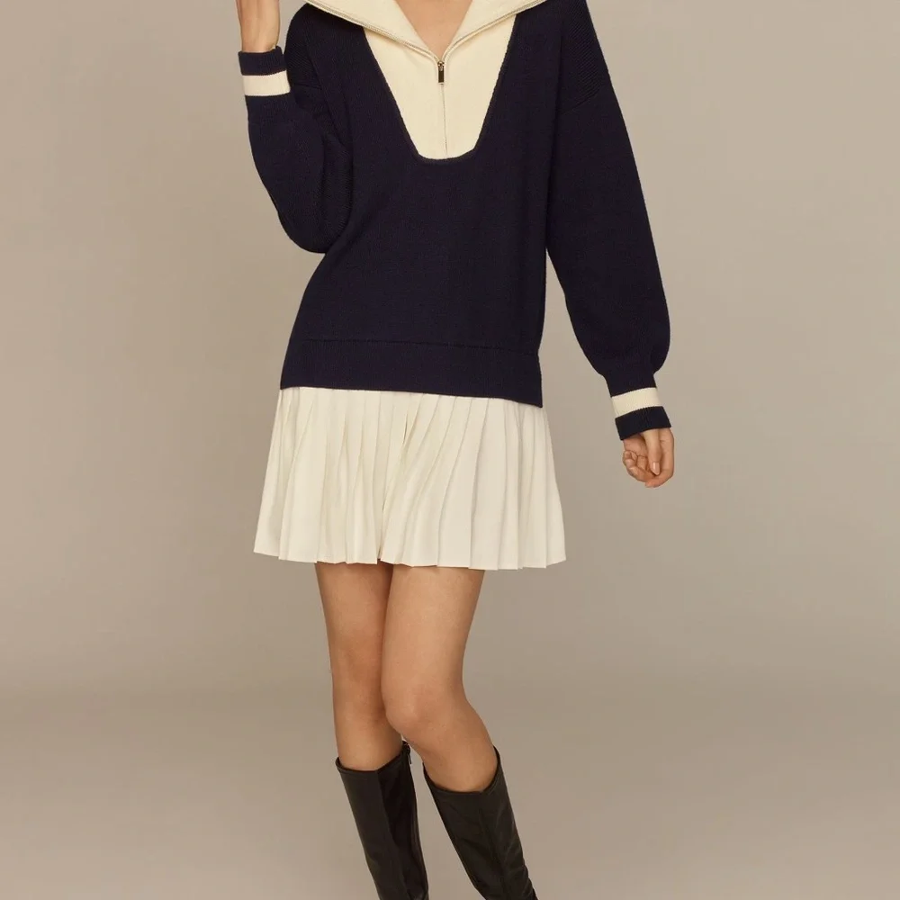 Anthropology NWT sailor/tennis dress size medium. (Runs large). - Picture 4 of 4